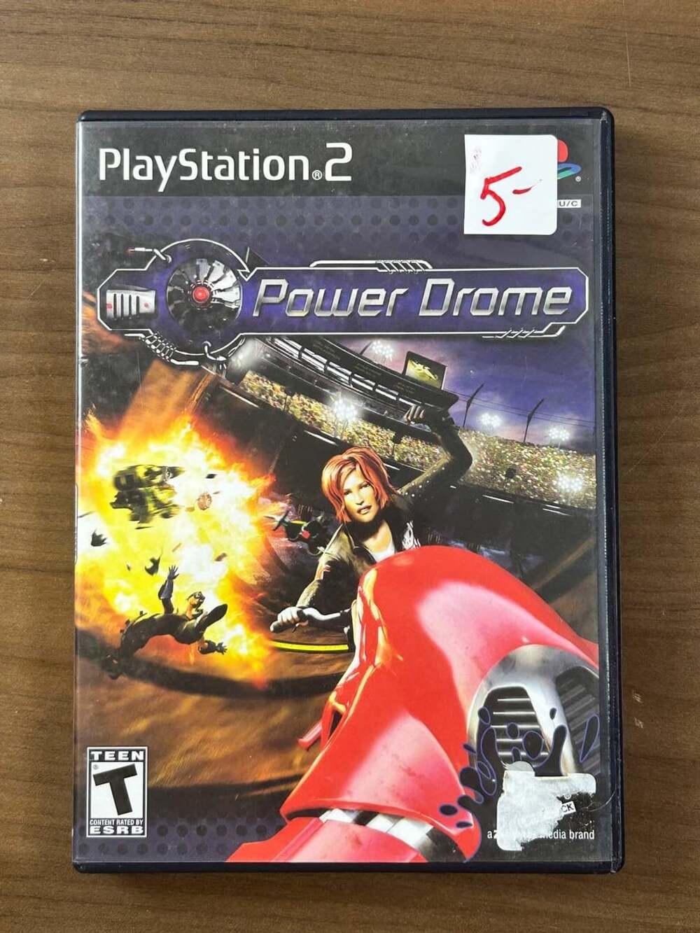 Power Drome Sony PlayStation 2 PS2 Video Game With Case & Manual
